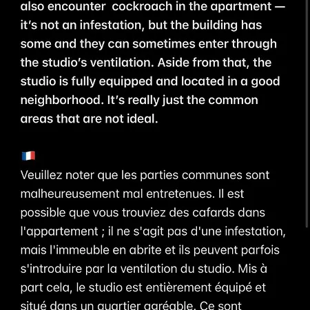 Apartament Climatise *